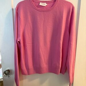 Flannel Cashmere Crewneck Sweater - Women's